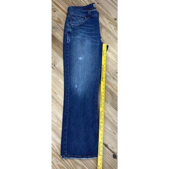 Vintage Y2K Distressed Buckle BKE 67 Luke Bootcut Jeans Mens 33x30 Made In USA - Picture 7 of 7